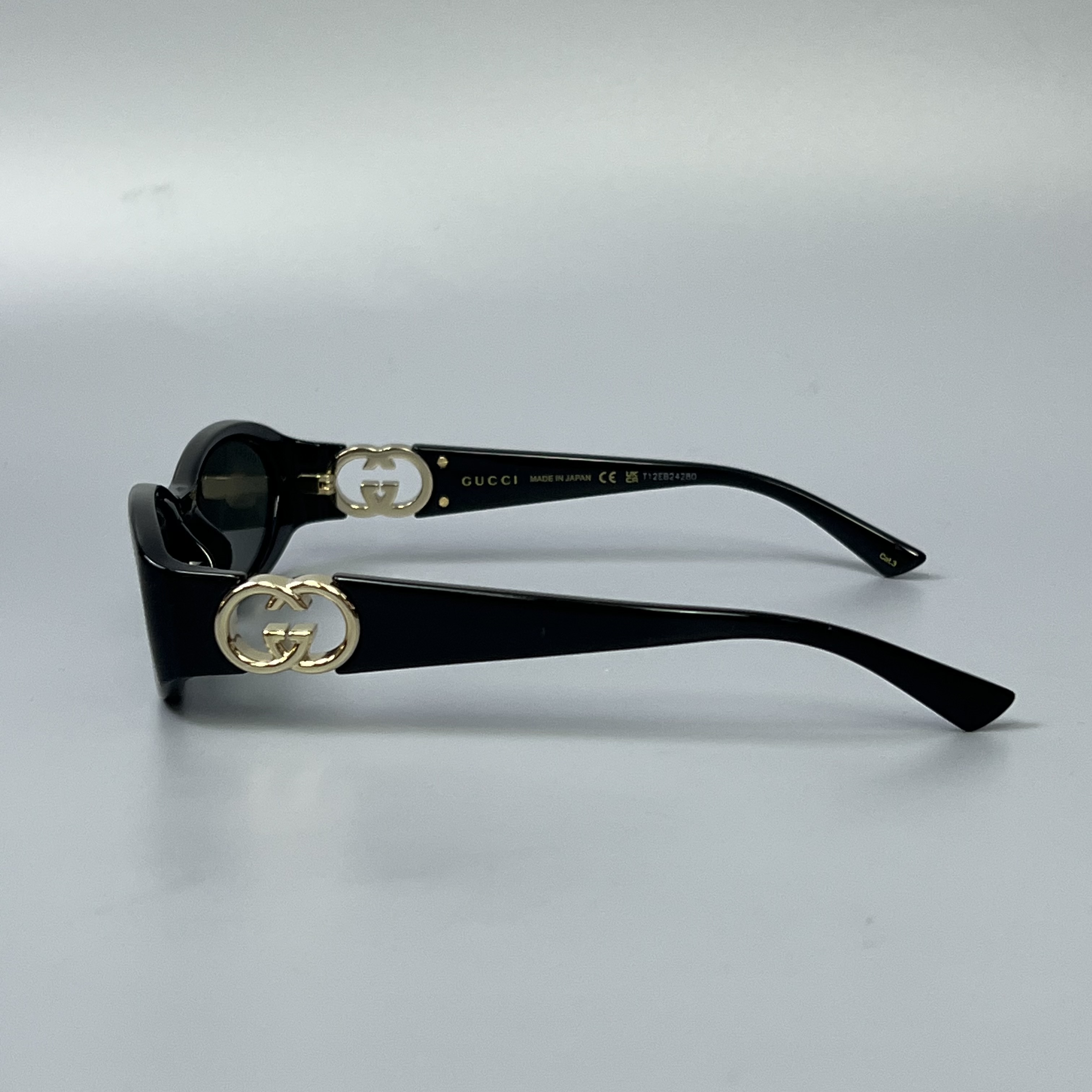 GUCCI GG1660S Colore 001 black black grey 54/16 - 135